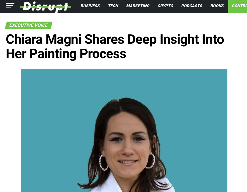 Chiara Magni Shares Deep Insight Into Her Painting Process