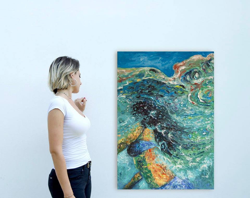L’arte di Chiara Magni – Amando Van Gogh fa la finger painter