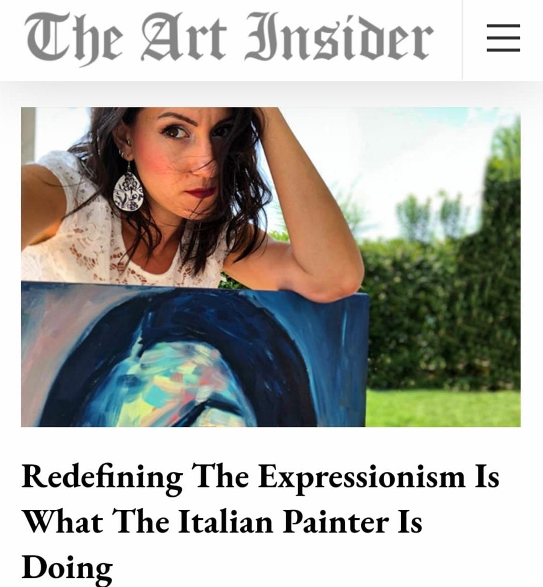 Redefining The Expressionism Is What The Italian Painter Is Doing